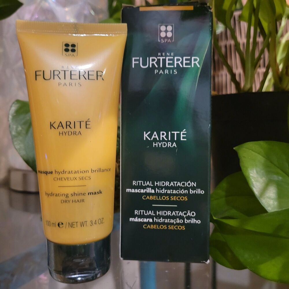 Furterer Karite Hydra Shine Mask Dry Hair Repair Split Ends Deep Conditioner 3.4